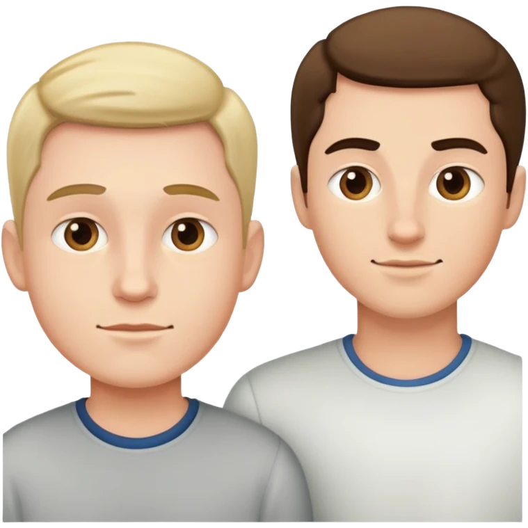 Я и Артем emoji