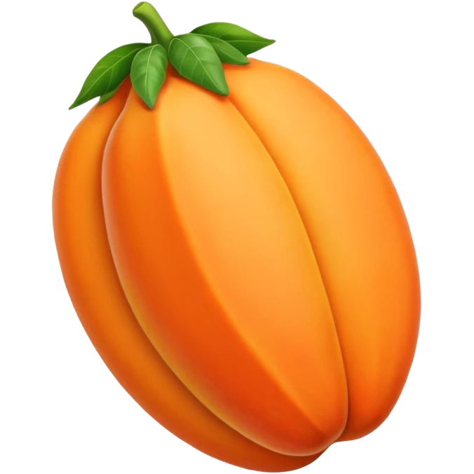 Papaya emoji