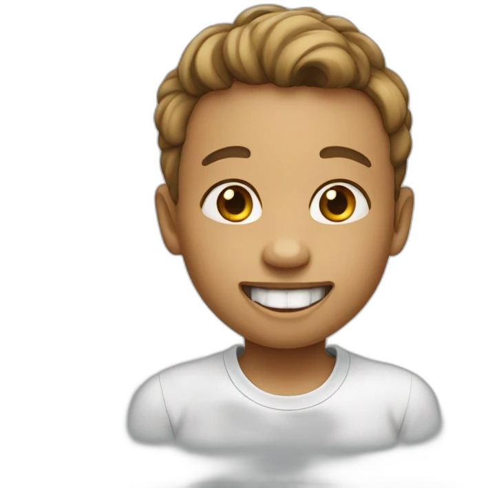 children without  one tooth emoji