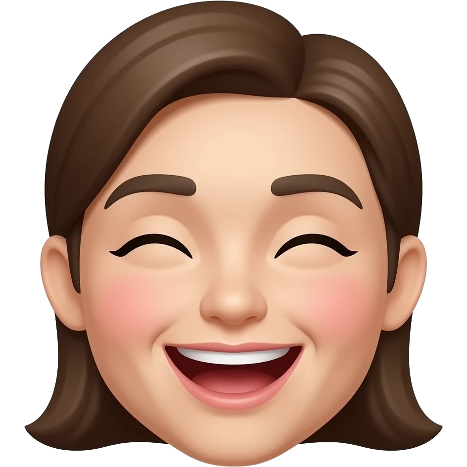 Emoji mata melotot pipi merah plenger emoji