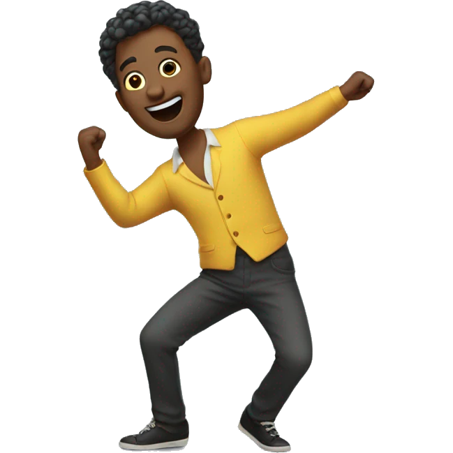 Man dancing emoji