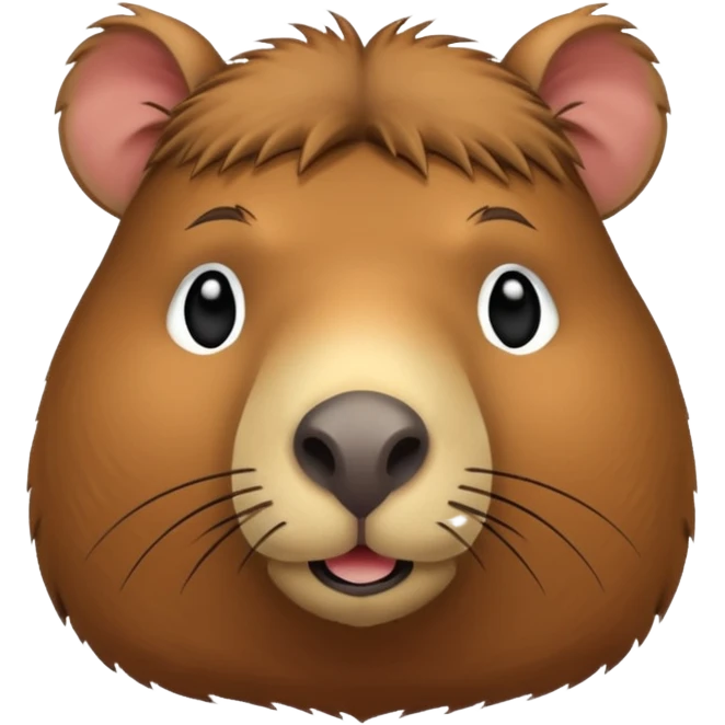 Faça uma capivara emoji