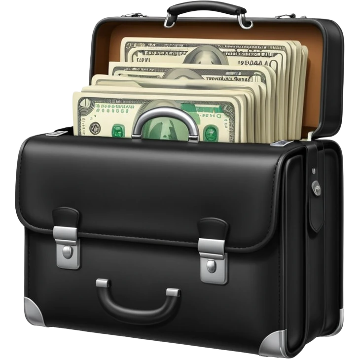brief case wifi money emoji