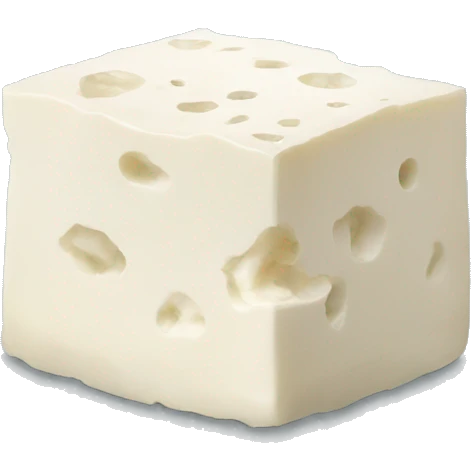 Feta cheese emoji