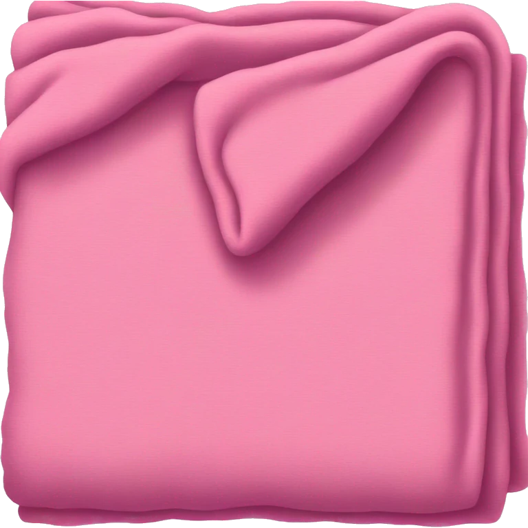 Pink blanket emoji