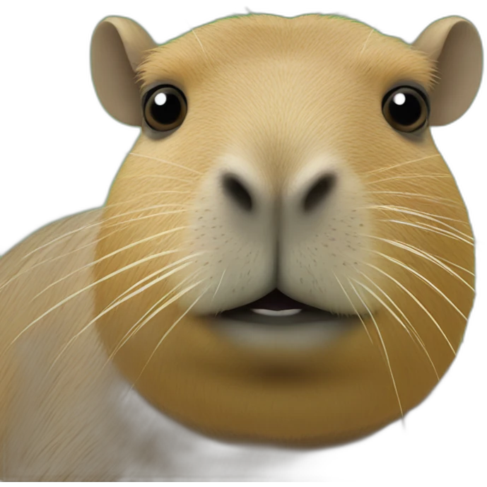 Tortue sur un capybara emoji