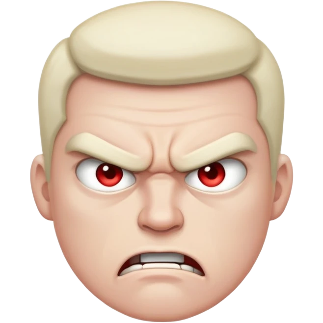 I hate him emoji