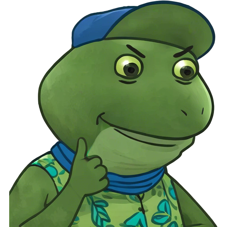 Arms crossed holding neck laughing guy emoji