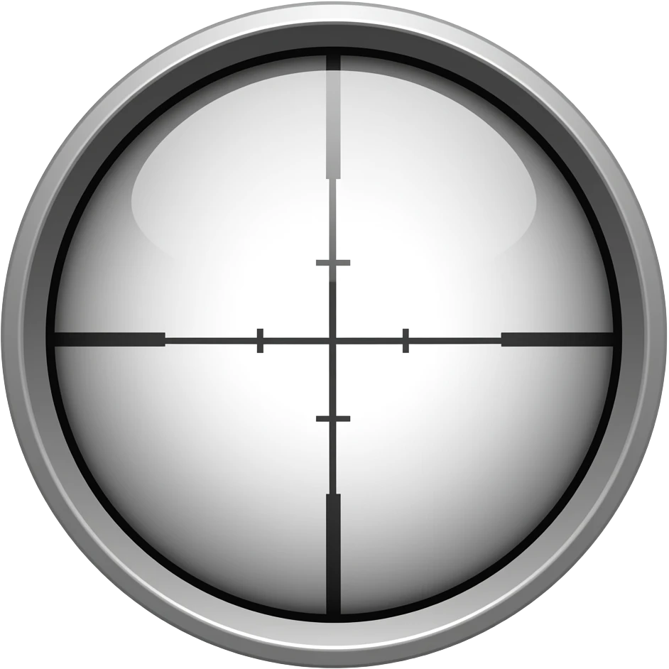 iron sight minimal emoji