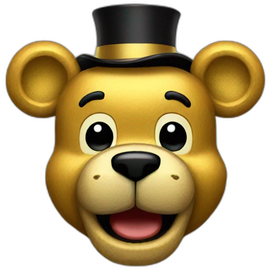 Golden freddy emoji