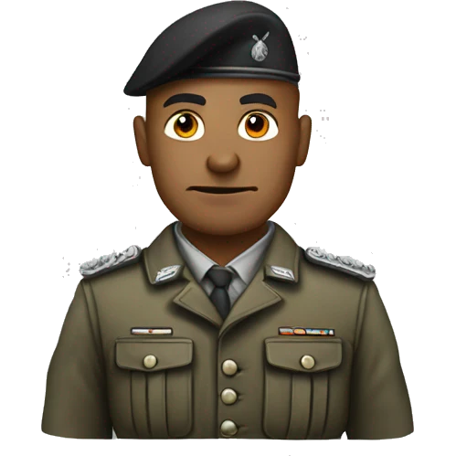 German solider man emoji
