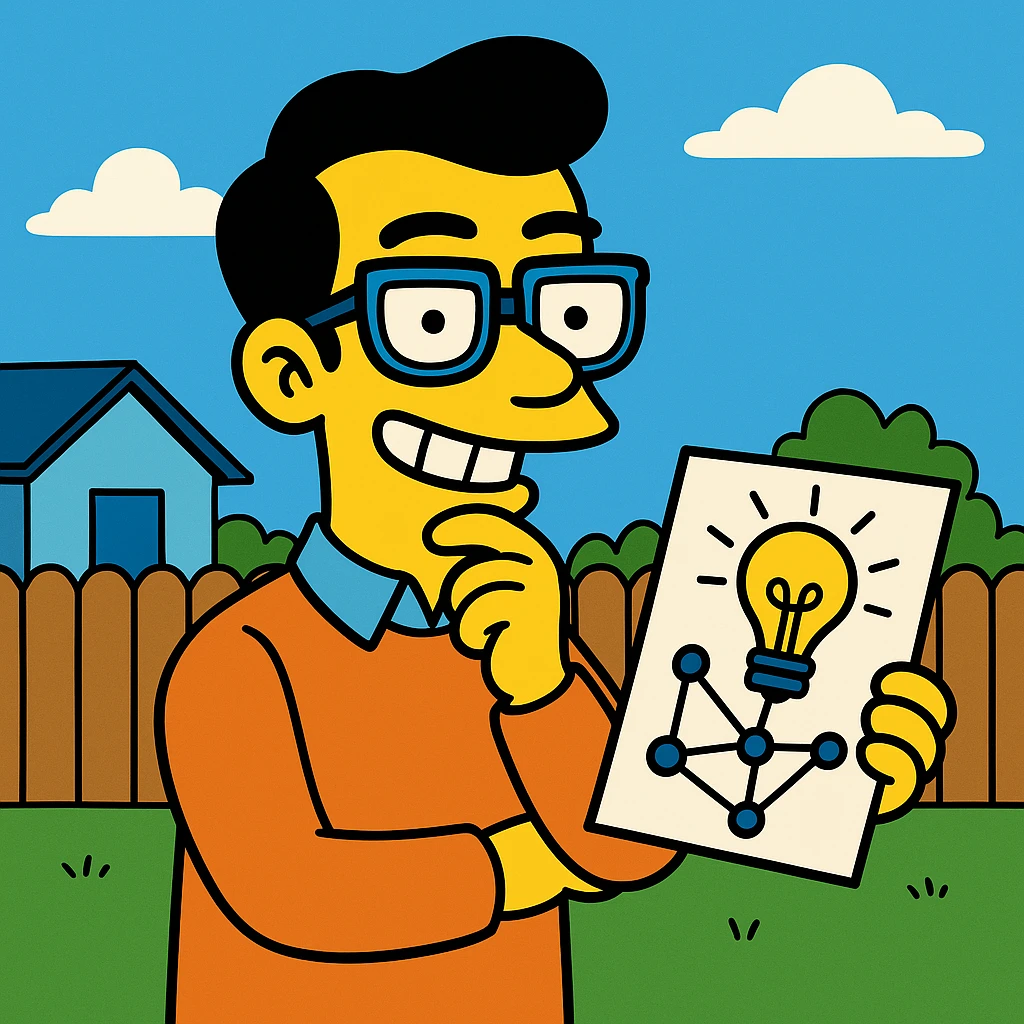 Mastermind – a very smart person who plans something complex (difficult).
The mastermind behind the invention was just 22 years old.
 emoji