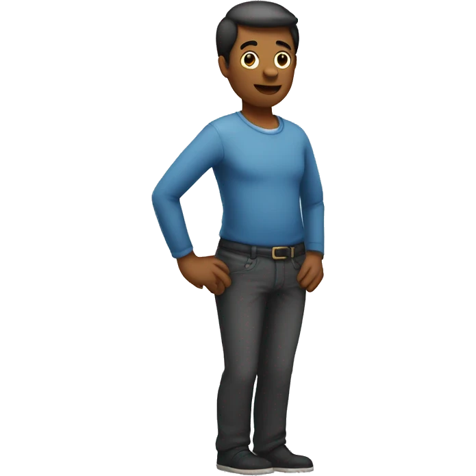 person with hands on hips  emoji