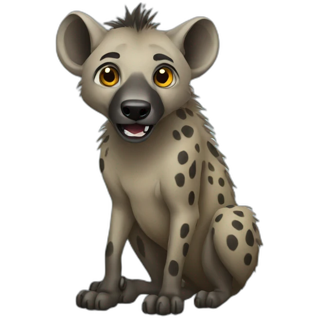 Hyena emoji