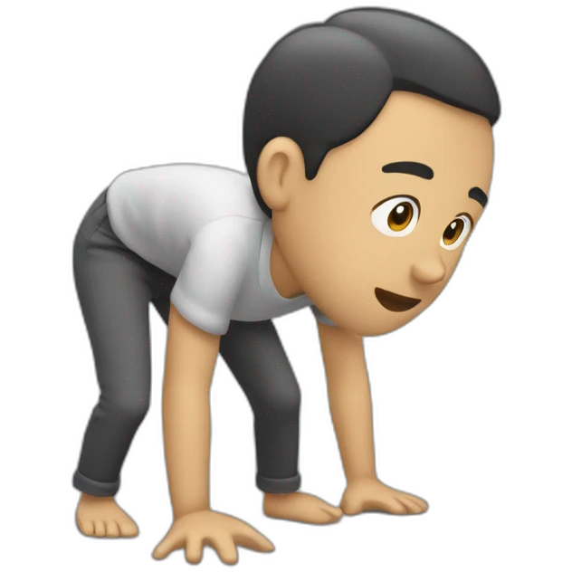 Personne qui nage crawl emoji