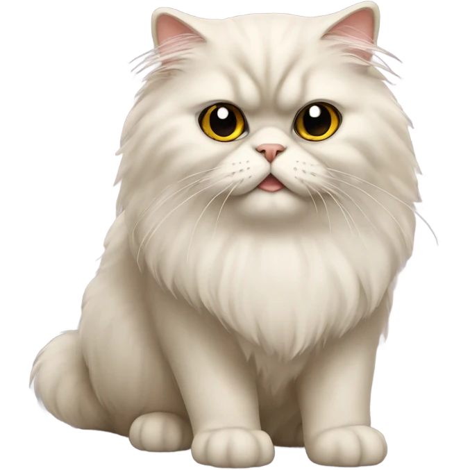 Persian cat  emoji