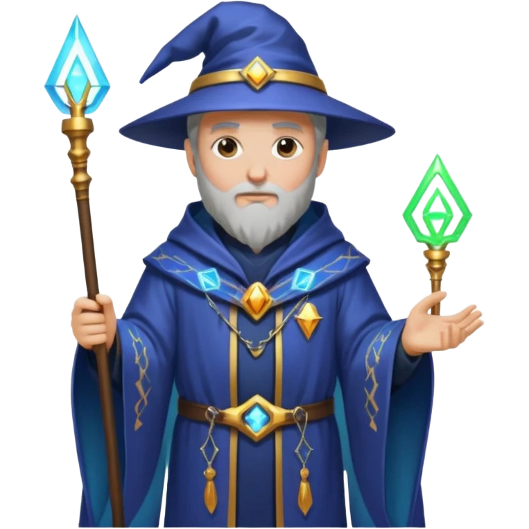 AI Wizard or Technology Wizard emoji