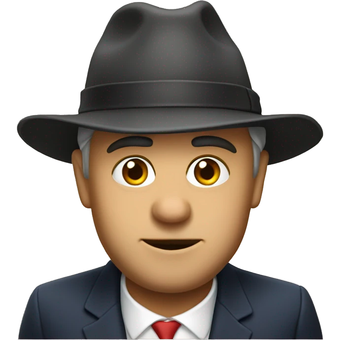 orban wearing hat emoji
