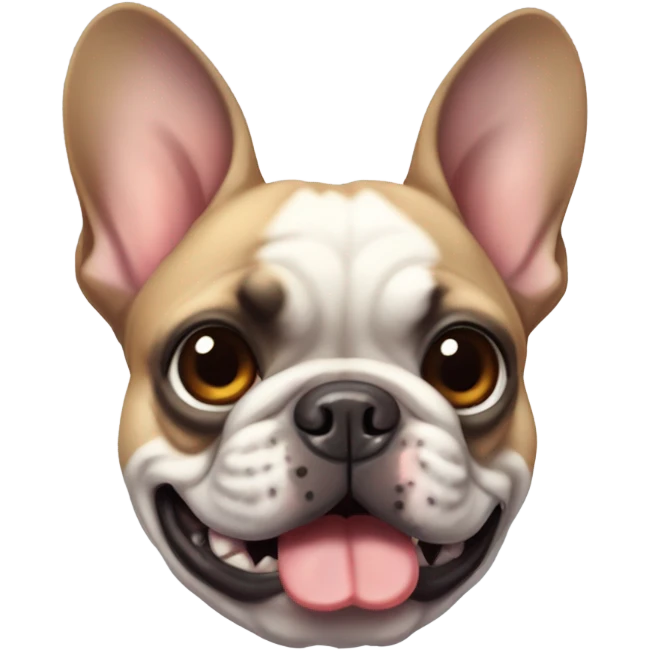 Teddy the frenchy emoji