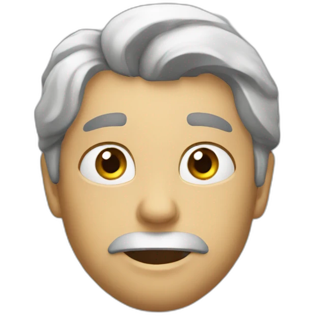 Coeur en pierre emoji