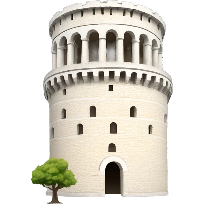 Thessaloniki white tower emoji