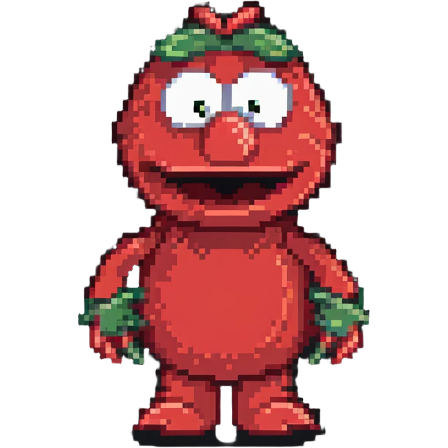 annoyed emo Elmo emoji