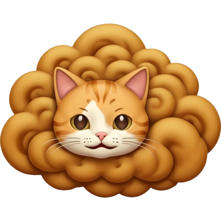 Cat fart emoji