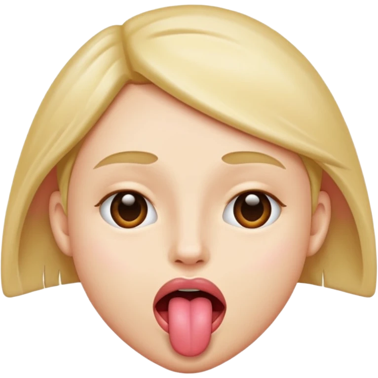 face with tongue out with hands on the side facing out emoji