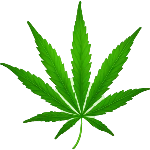 Cannabis leaf emoji