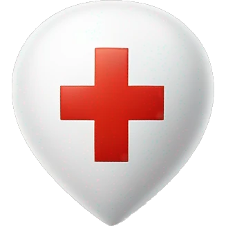 Red Cross in the heart  emoji
