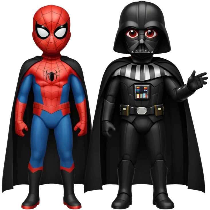 spider mam de darth veder emoji