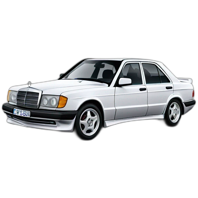 Mercedes 190 Evo 2 emoji