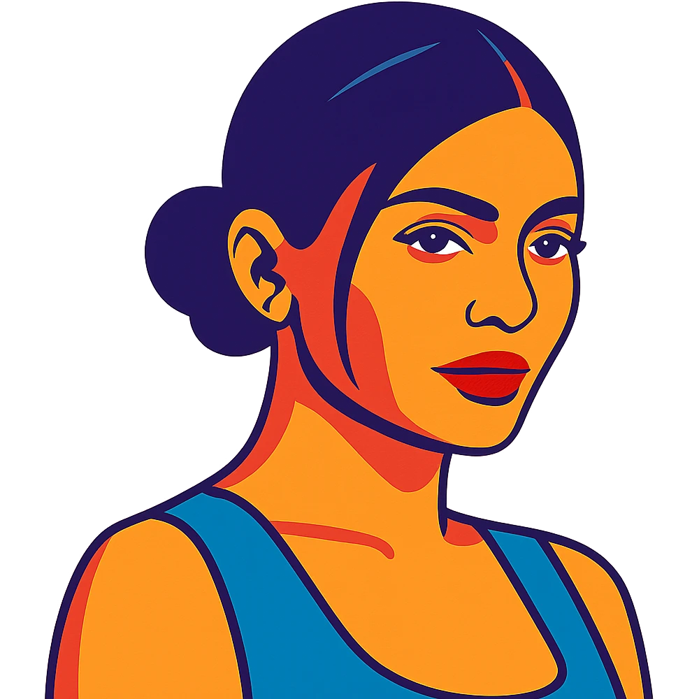 Kylie Jenner with a low bun emoji
