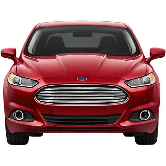 red 2014 ford fusion  emoji