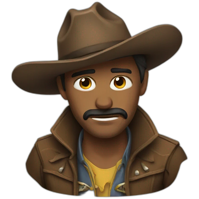 despair cowboy emoji