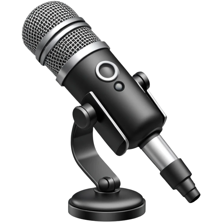 Podcast Microphone emoji