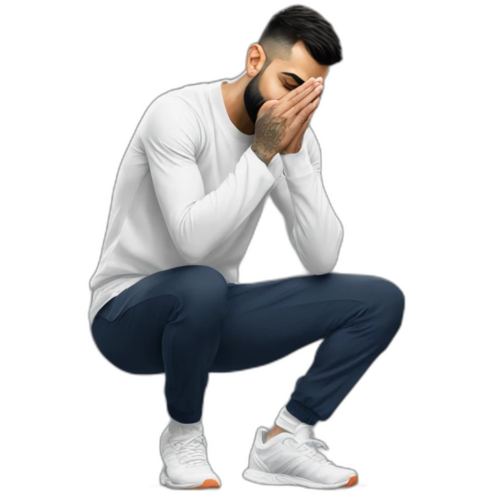 virat kohli namaaz emoji