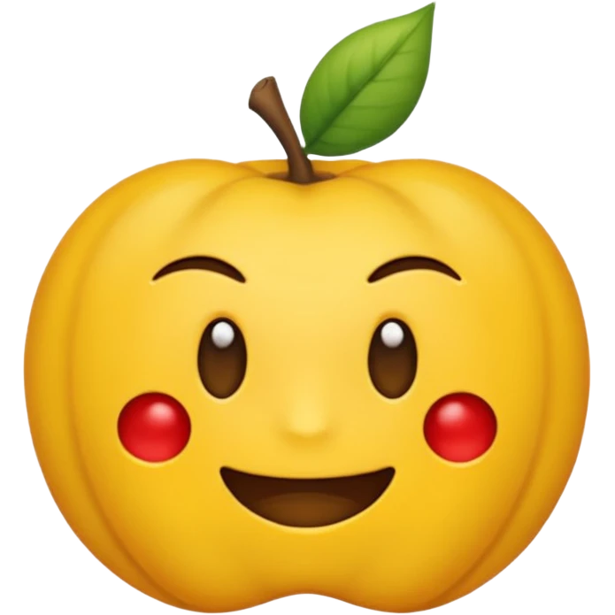 Смайлик Сердце с буквой а emoji