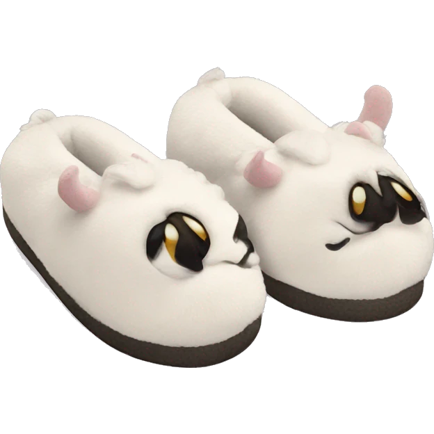 Claw slippers emoji