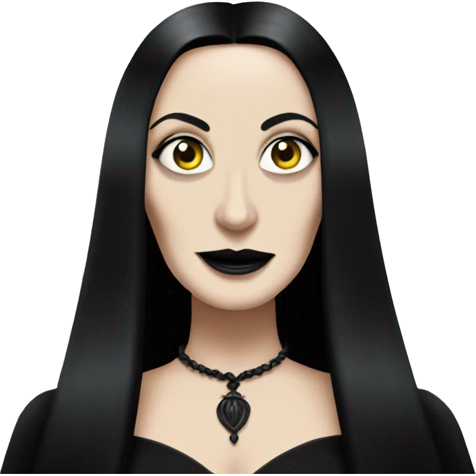 morticia addams  emoji