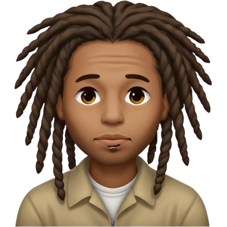 Black man with dreads and a clean shave puckering his lips and closing his eyes emoji