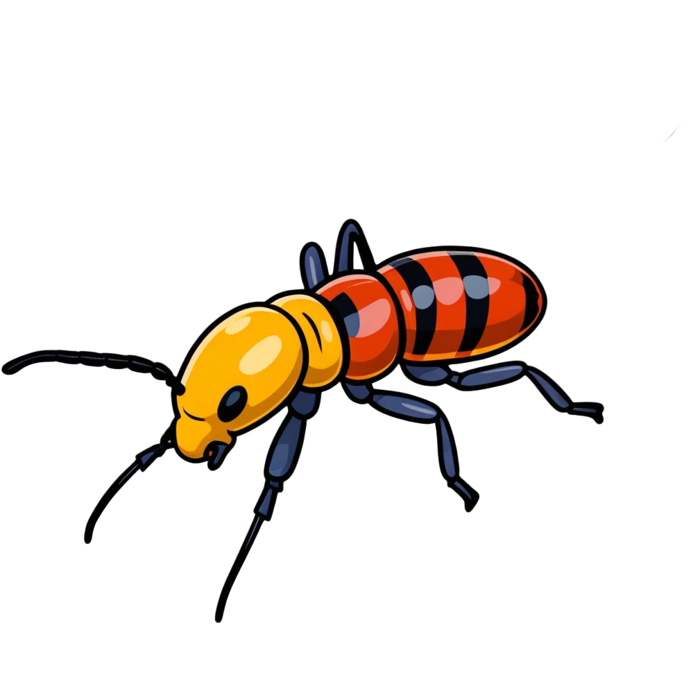 realistic earwig emoji