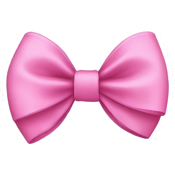 Cute bow emoji