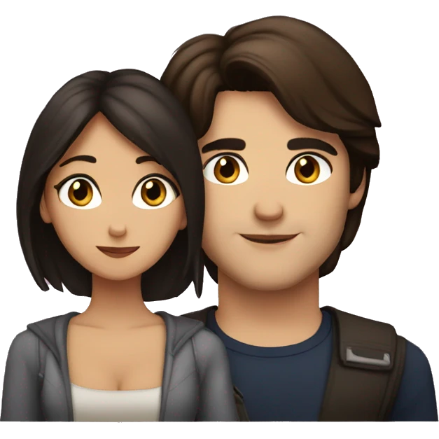 Elena and Damon emoji