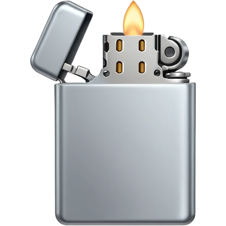 silver lighter emoji