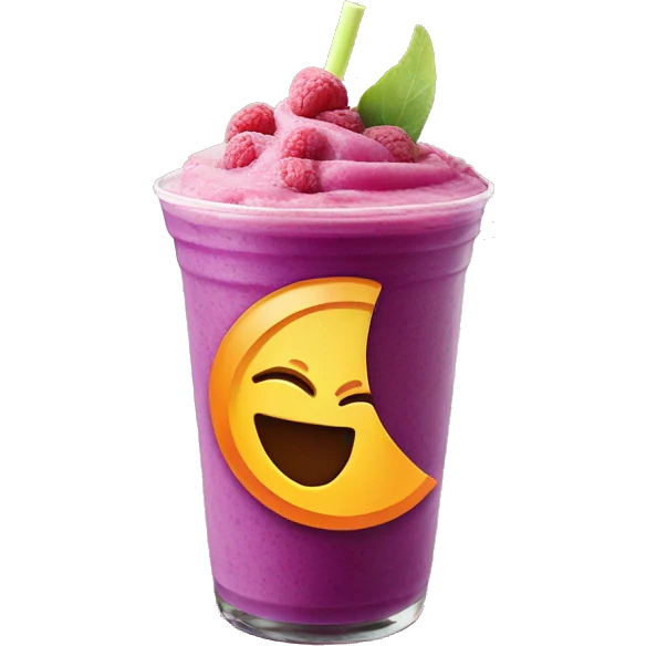 jamba juice logo on a smoothie emoji