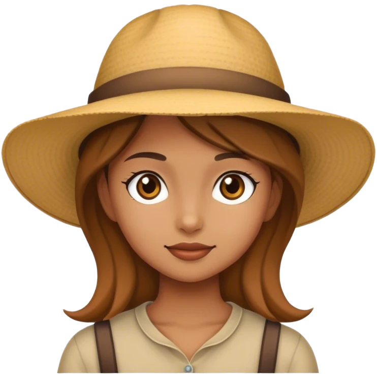 Trip atan kız  emoji