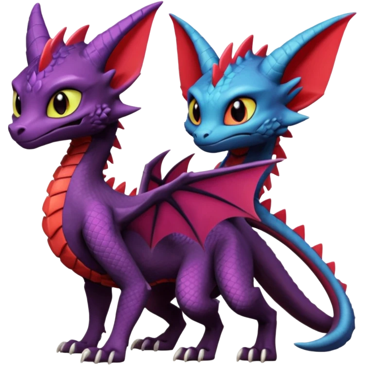 Cynder-Toothless-Spyro-Sergal-Lykoi-Pokémon-Fakémon-creature-hybrid emoji