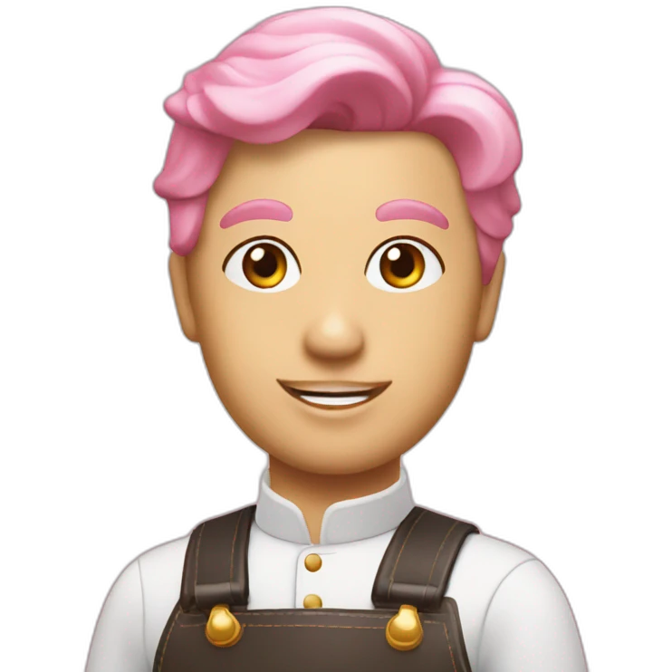 Brasserie roze emoji
