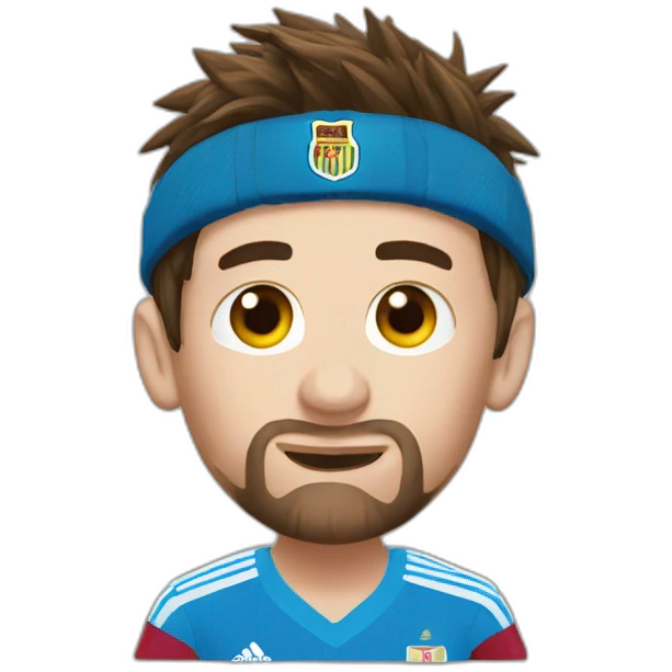 messi world cup emoji